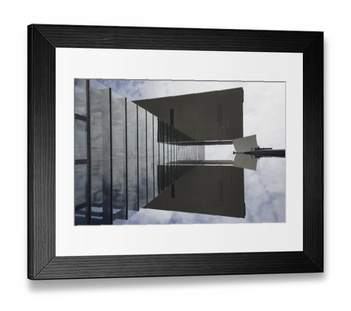 Framed Print : Crane house at Cologne's Rheinau harbour Framed Print : Crane house at Cologne's Rheinau harbour