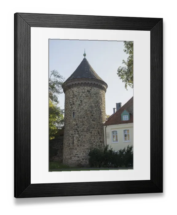 Framed Print : Old town wall in Recklinghausen Framed Print : Old town wall in Recklinghausen