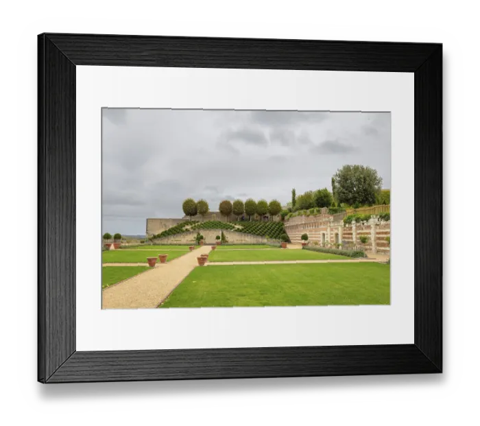 Framed Print : Amboise, France -October 16