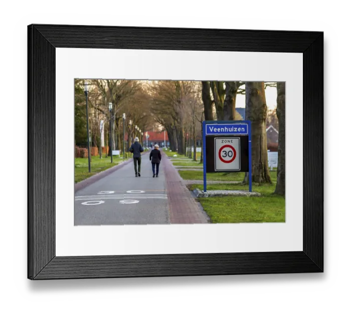 Framed Print : Veenhuizen, The Netherlands - April 16 Framed Print : Veenhuizen, The Netherlands - April 16