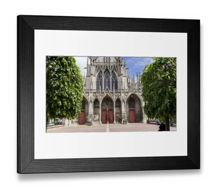 Framed Print : Troyes, France - May 5, 2022: Troyes Framed Print : Troyes, France - May 5, 2022: Troyes