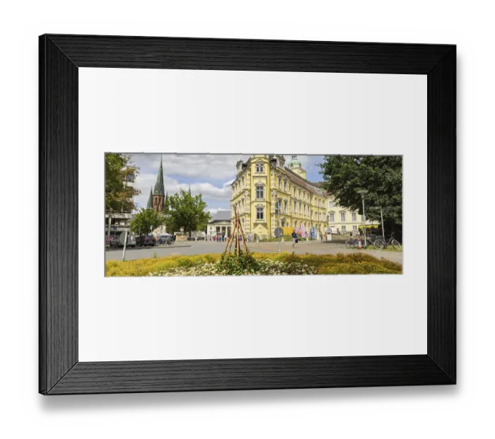 Framed Print : Oldenburg, Germany - July 28, 2022: Castle Oldenburg in the centre of Oldenburg in Lower Saxony in Germany Europe