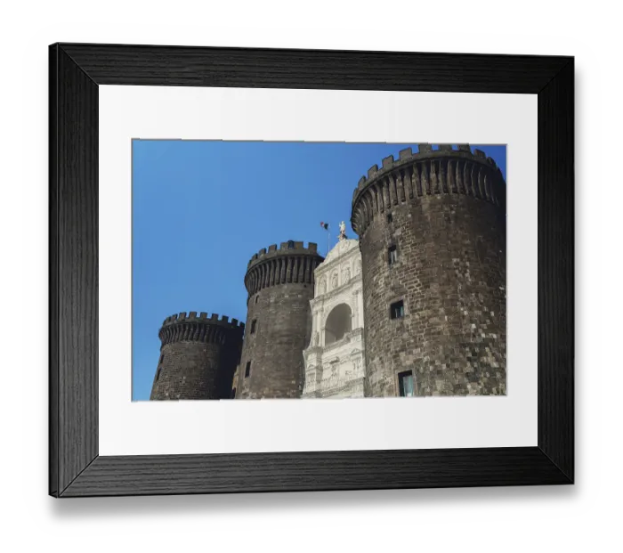 Framed Print : Castel Nuovo or Maschio Angioino medieval castle located in Naples Framed Print : Castel Nuovo or Maschio Angioino medieval castle located in Naples