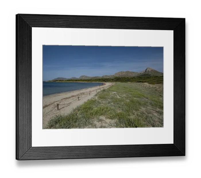 Framed Print : Arenal de sa Canova, Arta - Santa Margalida