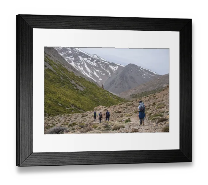 Framed Print : Ascent to the Tizi n Tarkeddit Framed Print : Ascent to the Tizi n Tarkeddit