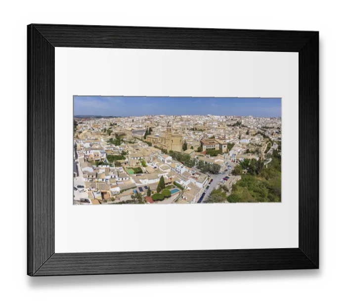 Framed Print : Ubeda, aerial view of the world heritage city