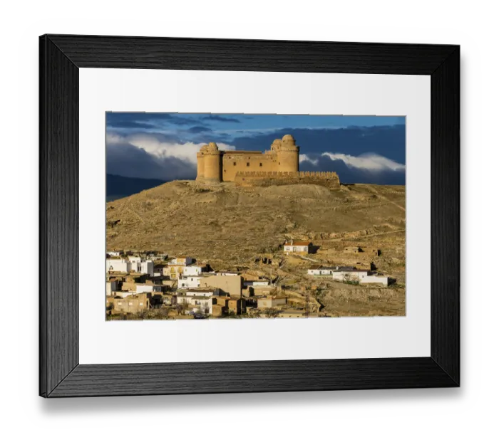 Framed Print : Castle of La Calahorra, marquesado del Cenete