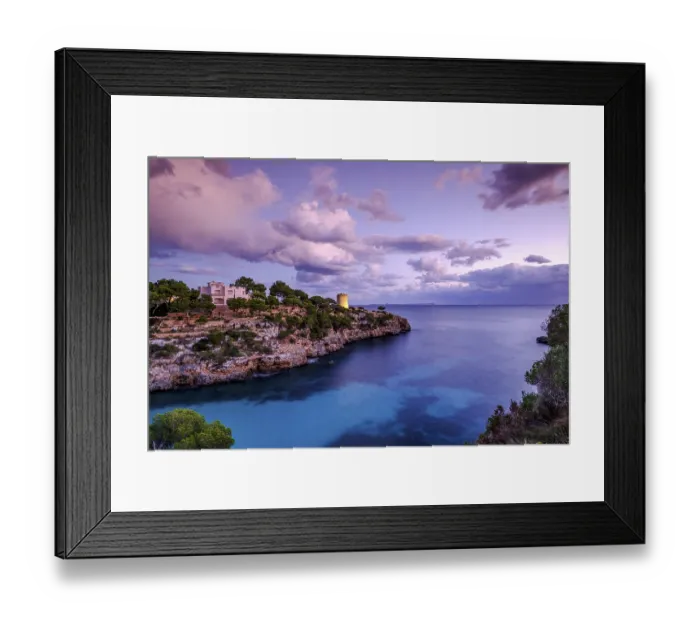Framed Print : Cala Pi, tower of Cala Pi, sixteenth century Framed Print : Cala Pi, tower of Cala Pi, sixteenth century