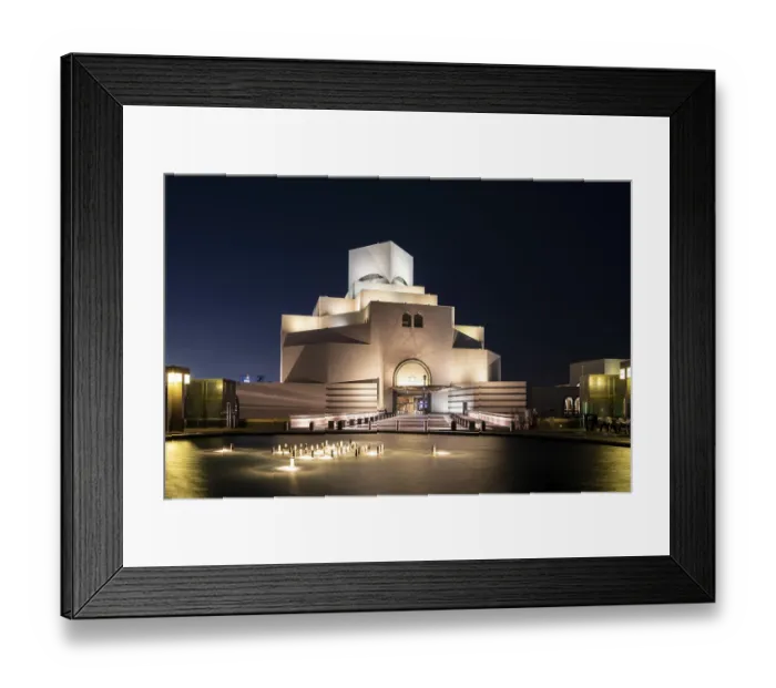 Framed Print : Museum of Islamic Art, Doha, Qatar