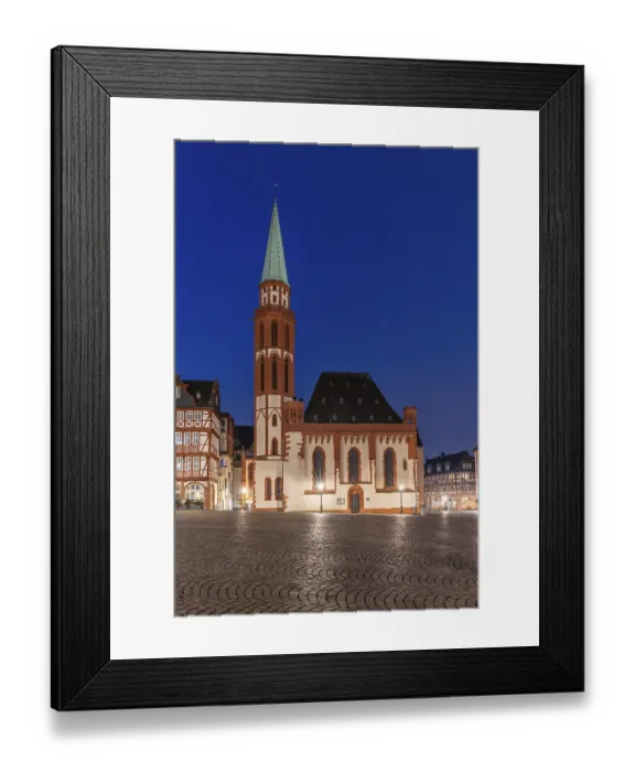 Framed Print : Half-timbered houses in a historic city centre Framed Print : Half-timbered houses in a historic city centre