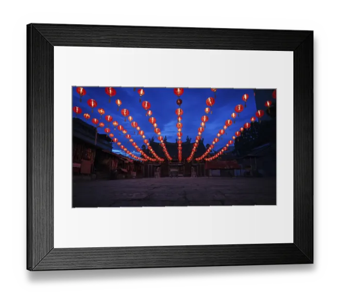 Framed Print : The Chinese Goddess of Mercy temple