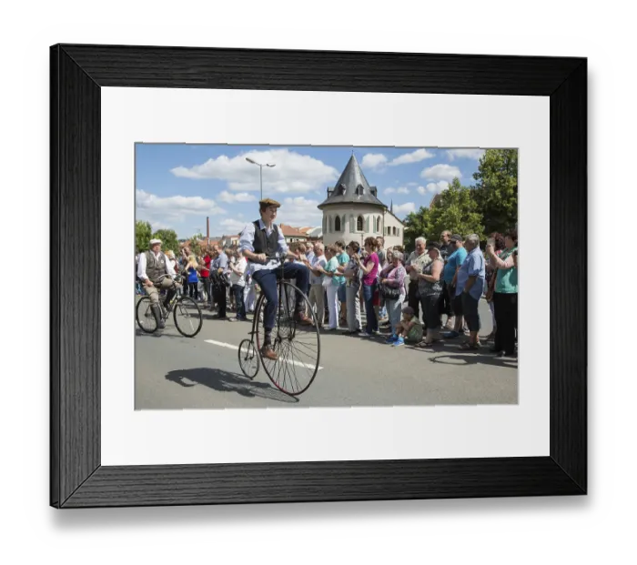 Framed Print : Thuringia Day 2015 in PoBneck
