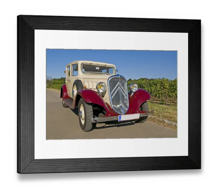 Framed Print : Citroen Rosalie 7UA, built in 1935 Citro?n Rosalie 7UA