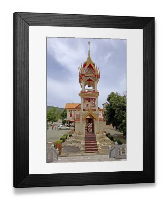 Framed Print : Wat Chalong Temple Phuket Thailand