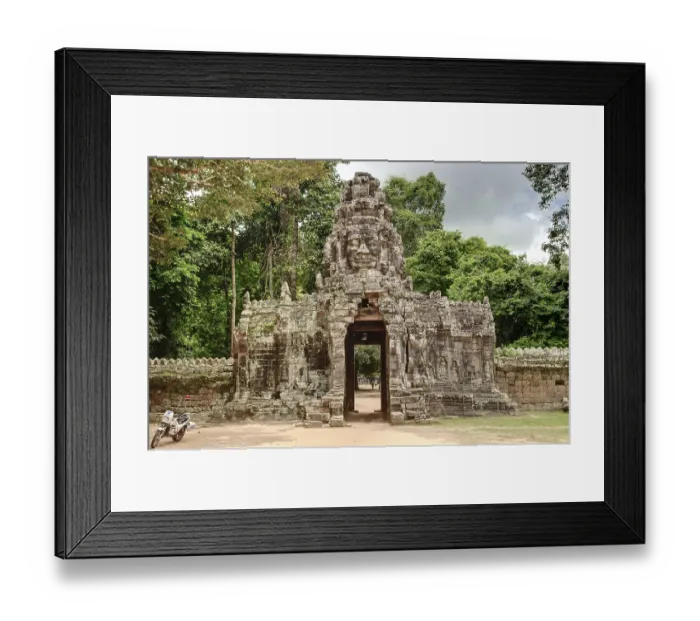 Framed Print : Banteay Kdei, Angkor Wat complex