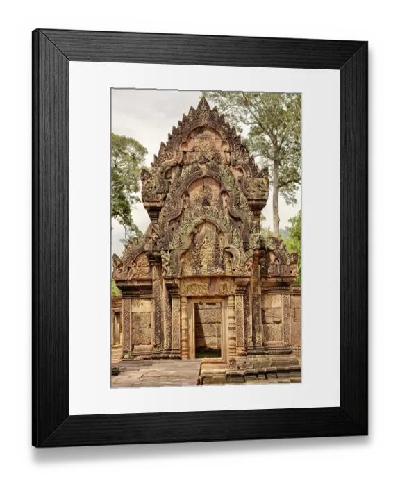 Framed Print : Banteay Srei, Angkor Wat complex