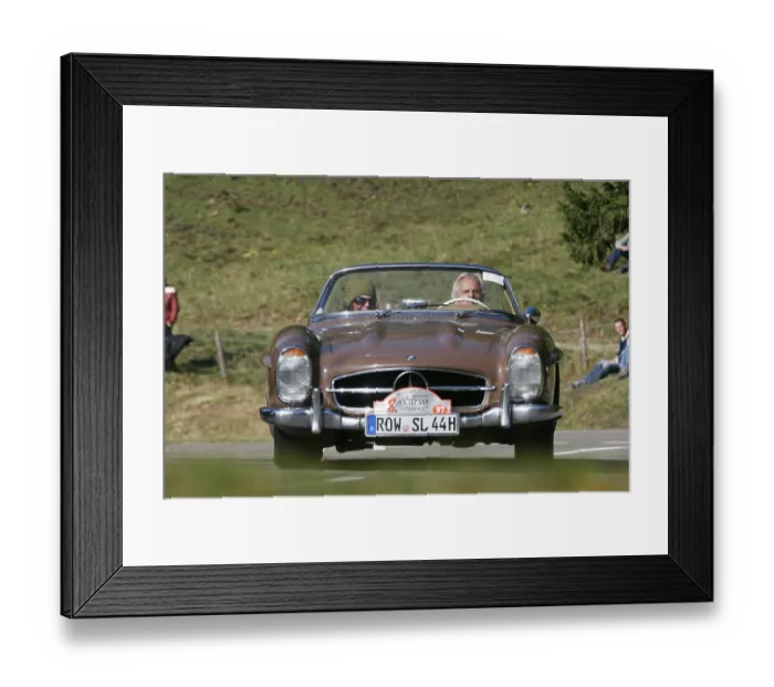 Framed Print : Mercedes 300 SL, built 1961