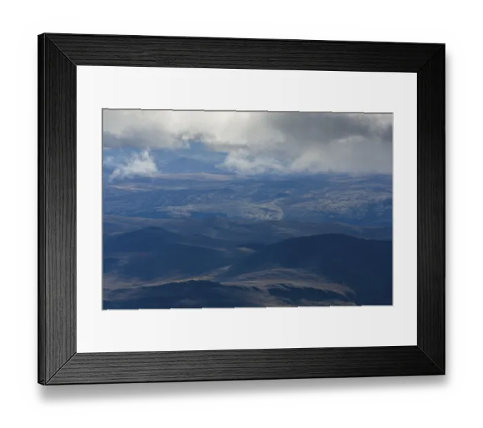 Framed Print : View from Storstyggesvanatinden mountain over the Dovrefjell-Sunndalsfjella National Park Framed Print : View from Storstyggesvanatinden mountain over the Dovrefjell-Sunndalsfjella National Park