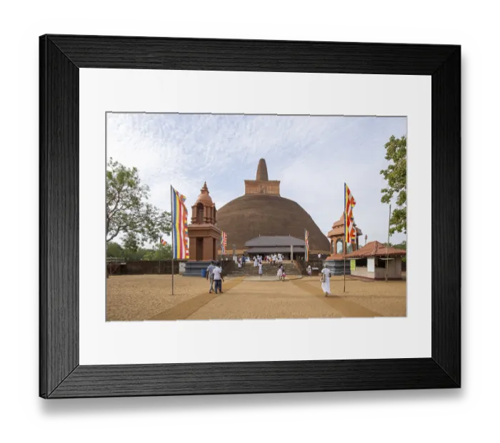 Framed Print : Anuradhapura, Sri Lanka, August 21 Framed Print : Anuradhapura, Sri Lanka, August 21