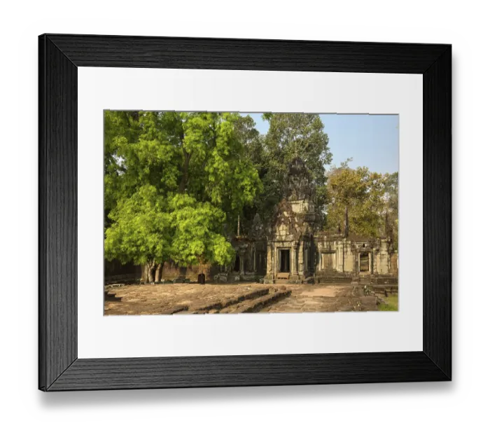 Framed Print : Angkor Thom, Siem Reap Province, Cambodia