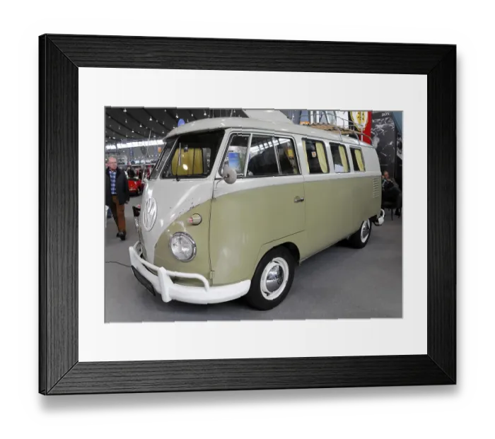 Framed Print : VW Bus T1, RETRO CLASSICS 2013