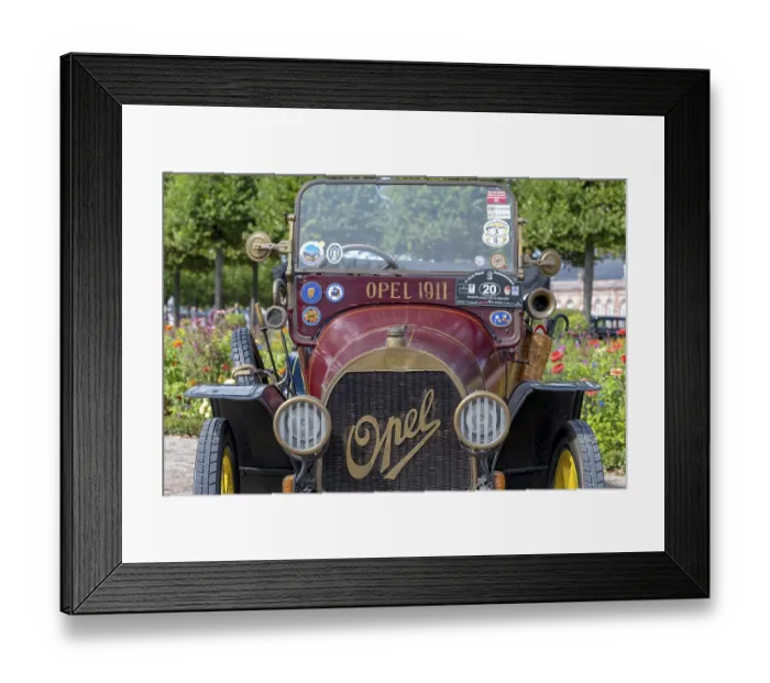 Framed Print : Vintage Opel Torpedo, Germany 1911