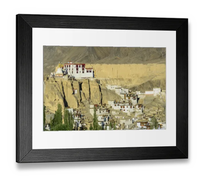 Framed Print : Lamayuru Gompa, the oldest and largest existing monastery in Ladakh
