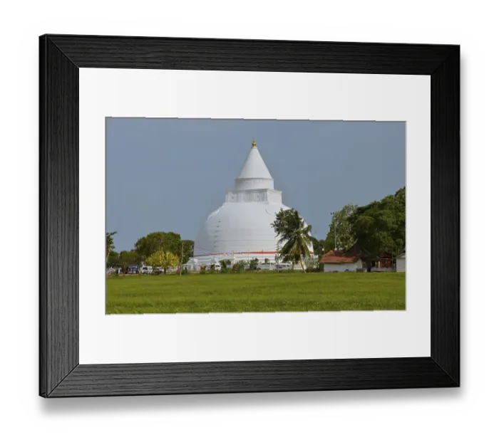 Framed Print : Stupa, Tissamaharama, Sri Lanka