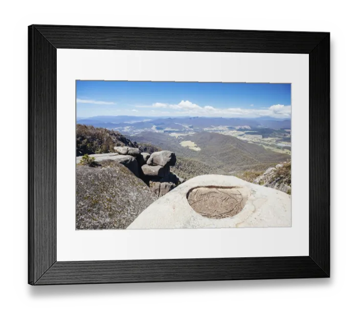 Framed Print : The view around Echo Point at Mt Buffalo on a summer's afternoon in the Victorian Alps Framed Print : The view around Echo Point at Mt Buffalo on a summer's afternoon in the Victorian Alps