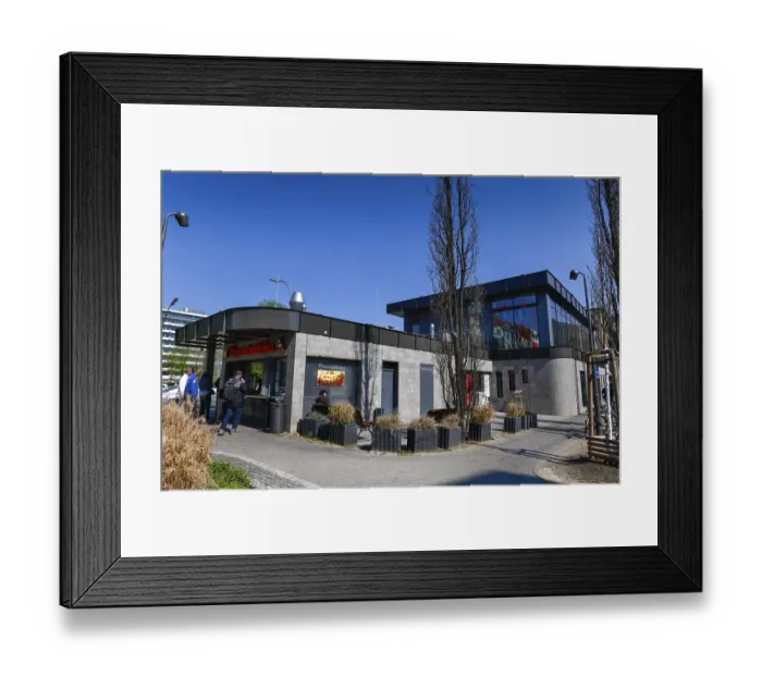 Framed Print : Underground station, Bayerischer Platz Framed Print : Underground station, Bayerischer Platz