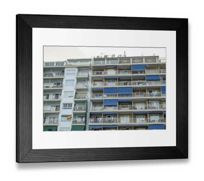 Framed Print : Marbella, Spain - May 30, 2018 Framed Print : Marbella, Spain - May 30, 2018