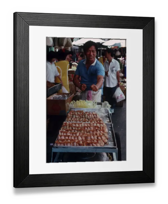 Framed Print : Market stall, Chinatown, Bangkok, Thailand Framed Print : Market stall, Chinatown, Bangkok, Thailand