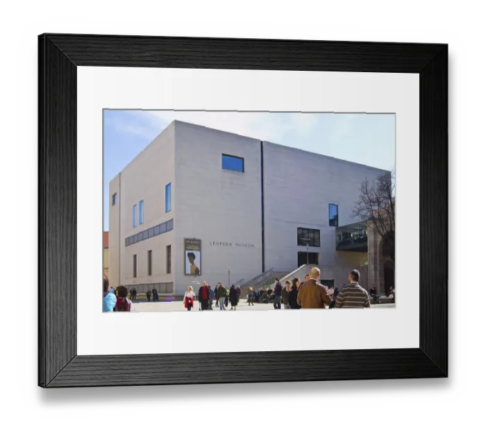 Framed Print : Leopold Museum, MQ, MuseumsQuartier