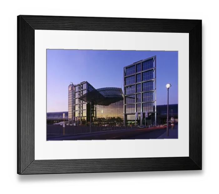 Framed Print : Hauptbahnhof (Central Station), Berlin, Germany Framed Print : Hauptbahnhof (Central Station), Berlin, Germany