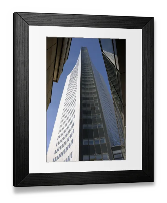 Framed Print : City-Hochhaus high-rise building