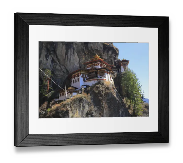 Framed Print : Tiger's Nest, Taktsang Monastery