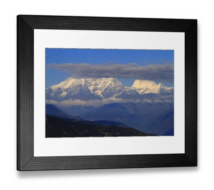 Framed Print : Great view of the Himalaya Mountains, Nepal, Nepal