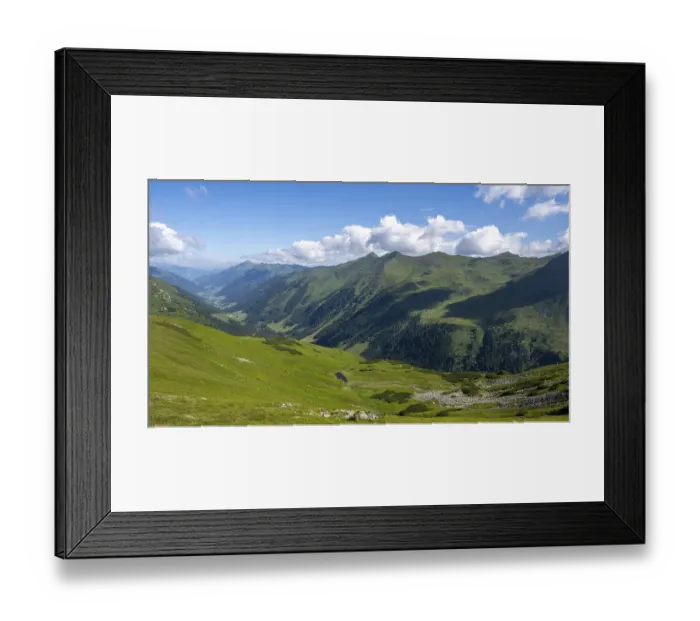 Framed Print : View from the Hornfeldspitz, Schladminger Tauern