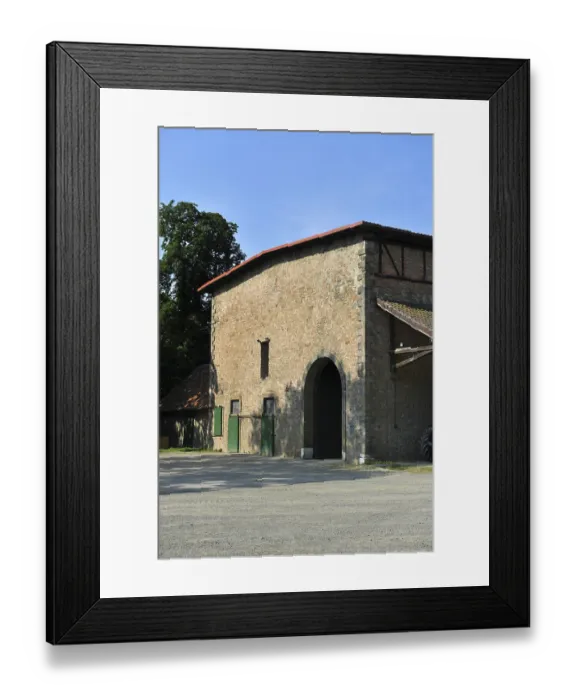 Framed Print : Farm buildings in Woltingerode Monastery Farm buildings in Wltingerode Monastery Framed Print : Farm buildings in Woltingerode Monastery Farm buildings in Wltingerode Monastery