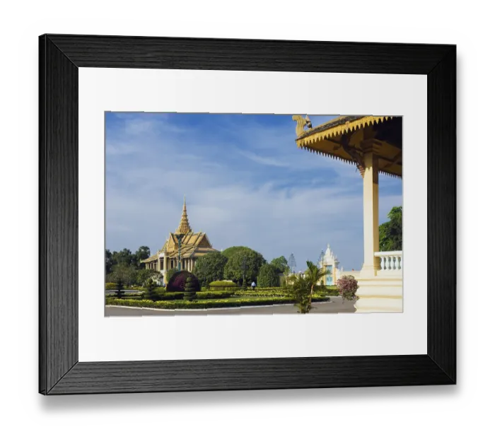 Framed Print : Dance Pavilion, Royal Palace, Phnom Penh