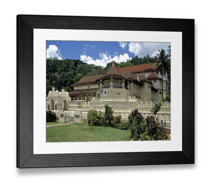 Framed Print : Temple of the Sacred Tooth, Sri Dalada Maligawa