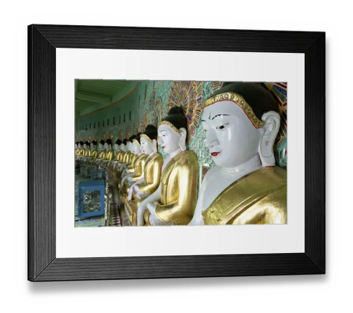 Framed Print : Umin Thounzeh Temple in Sagaing Framed Print : Umin Thounzeh Temple in Sagaing