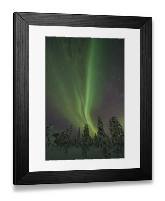 Framed Print : Northern Lights (Aurora borealis)