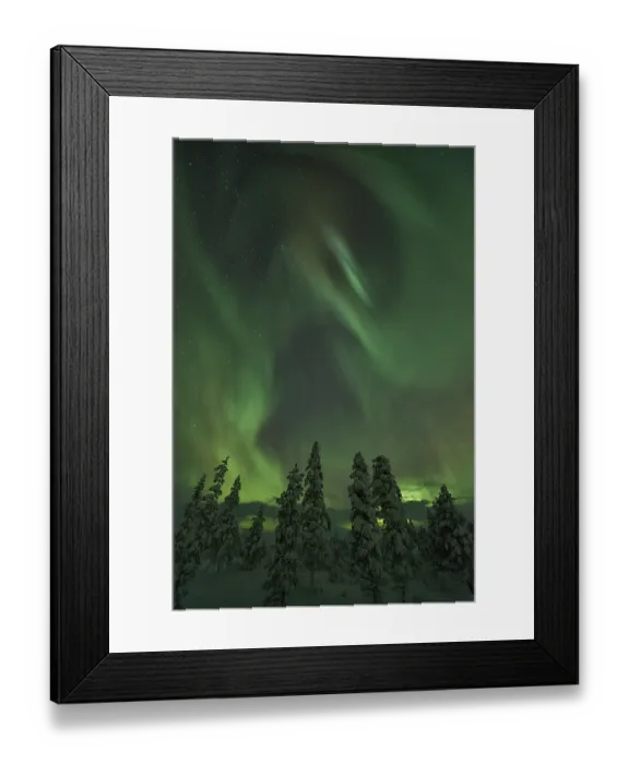 Framed Print : Northern Lights (Aurora borealis)