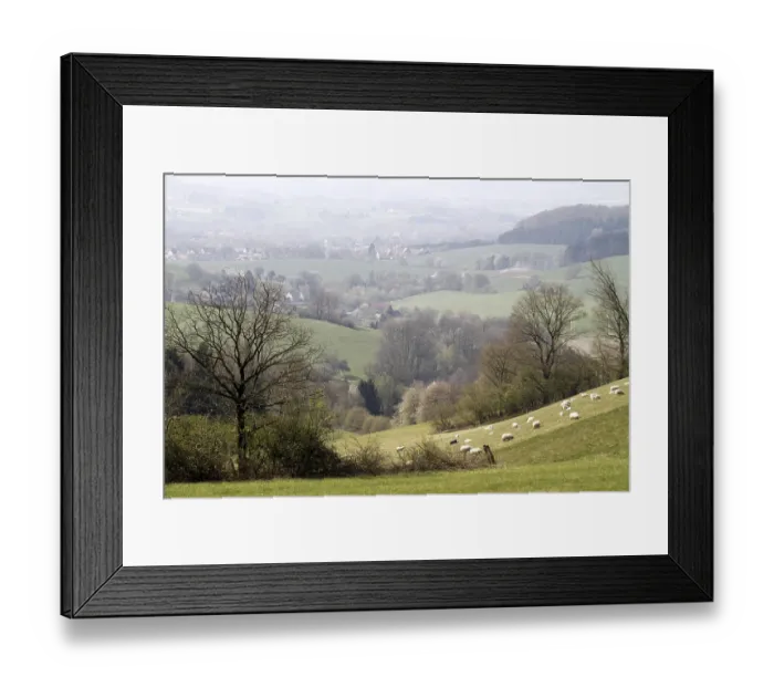 Framed Print : North Lippe Highlands