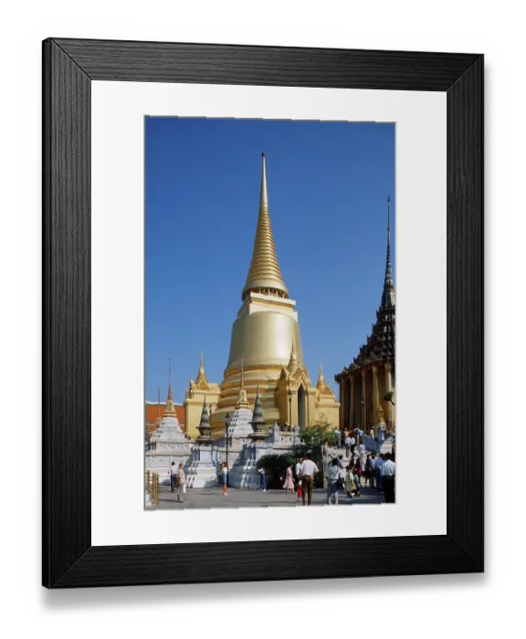 Framed Print : Wat Phra Keo Temple, Bangkok, Thailand
