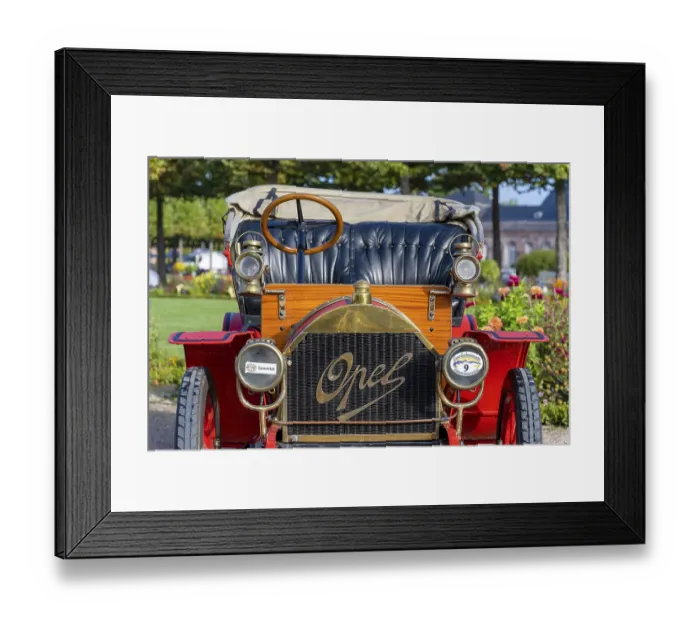 Framed Print : Vintage Opel 4 Doktorwagen Tourer