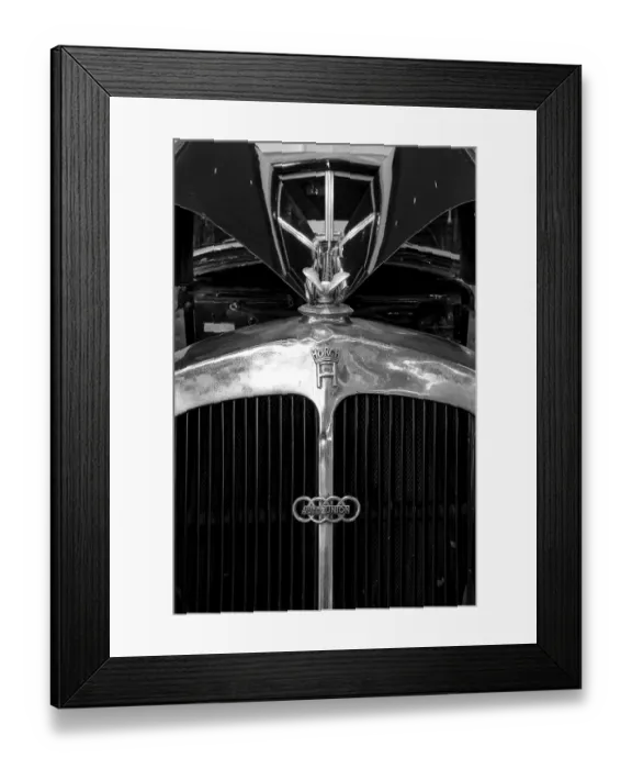 Framed Print : Oldtimer detail, AUTO UNION HORCH 853 Framed Print : Oldtimer detail, AUTO UNION HORCH 853