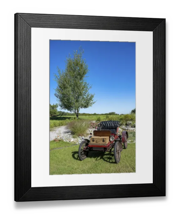Framed Print : Vintage car Procter electric drive year of construction 1902 Framed Print : Vintage car Procter electric drive year of construction 1902