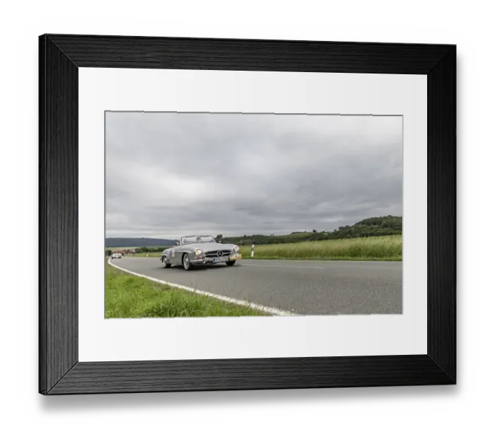 Framed Print : Mercedes-Benz 190 SL at the 24th ADAC classic car drive on 2 June 2018 in Ranis Framed Print : Mercedes-Benz 190 SL at the 24th ADAC classic car drive on 2 June 2018 in Ranis